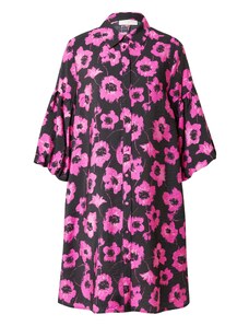 Freequent Košilové šaty 'FLUSS' pink / růžová / černá