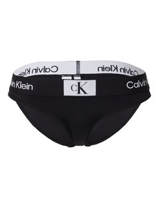 Calvin Klein Swimwear Spodní díl plavek černá / bílá