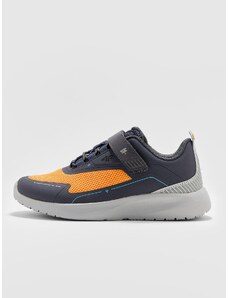 4F Chlapecké boty lifestyle sneakers MECHA - oranžové