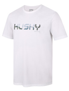 Pánské bavlněné triko HUSKY Tee Wild M white