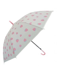 TULIMI Dětský holový deštník Jahoda - růžový, Tulimi