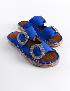 Capone Outfitters Women's Stone Espadrilles Slippers