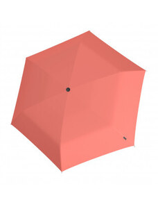 Knirps Knirps U.200 Duomatic salmon - elegantní dámský plně automatický deštník