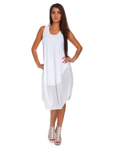 Fashionweek Nádherné módní letní bavlněné šaty BOHO ITALY A607