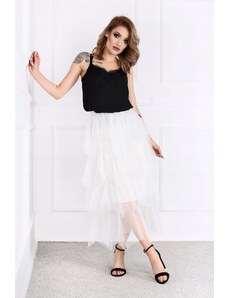 Fashionweek Dámská MAXI Tylová sukně ROCK STAR S1929