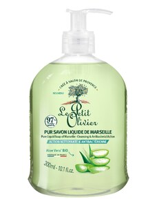 Le Petit Olivier Antibakteriální Marseillské tekuté mýdlo - Aloe Vera, 300ml