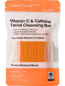 Carbon Theory Čisticí pleťové mýdlo Vitamin C & Caffeine (Facial Cleansing Bar) 100 g
