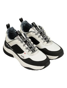 Anekke dámské kožené boty Sneakers Fashion Black & White