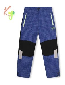 Chlapecké outdoorové plátěné kalhoty Kugo FK7607, modré