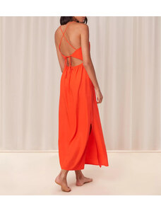 Dámské plážové šaty Beach MyWear Maxi Dress 01 sd - RED - červené 6714 - TRIUMPH