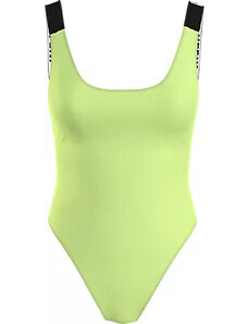 Dámské jednodílné plavky SCOOP BACK ONE PIECE KW0KW02576M0T - Calvin Klein