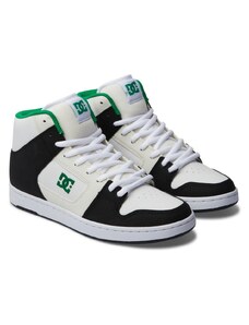 DC Shoes pánské boty DC Manteca 4 HI 2024 Black/White/Green (XKWG)