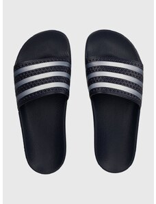 Pantofle adidas Originals Adilette pánské, tmavomodrá barva, IF3703