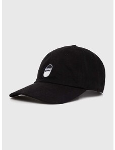 Bavlněná baseballová čepice Puma Downtown Low Curve Cap černá barva, s aplikací, 025312