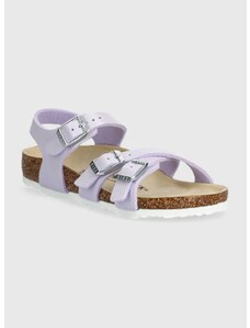 Dětské sandály Birkenstock Kumba K BF fialová barva