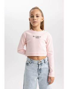 DEFACTO Crop Long Sleeve Body