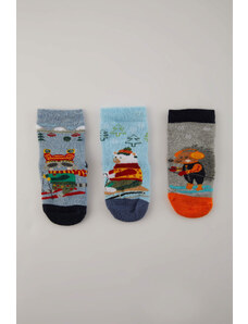 DEFACTO BabyBoy 3 piece Terry Socks