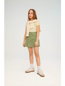 DEFACTO Girl Gabardine Regular Fit Skirt