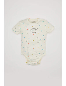 DEFACTO Baby Boy Short Sleeve Short Sleeve Snap Body