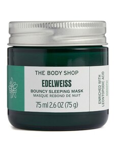 The Body Shop Noční pleťová maska Edelweiss (Bouncy Sleeping Mask) 75 ml