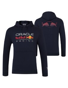 F1 official merchandise Fanouškovská mikina Red Bull Racing F1 s motivem býka tmavě modrá - S