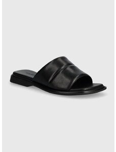 Kožené pantofle Vagabond Shoemakers IZZY dámské, černá barva, 5713-001-20