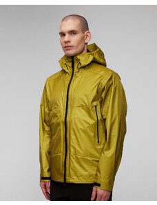 Žlutá pánská membránová bunda Goldwin GORE-TEX 3L Aqua Tect Jacket
