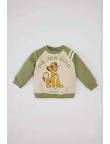 DEFACTO Regular Fit Lion King Licensed Crew Neck Sweatshirt