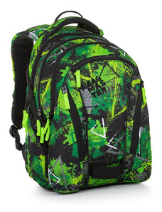 Bagmaster BAG 23 A studentský batoh - zeleno černý zelená 30 l 230201