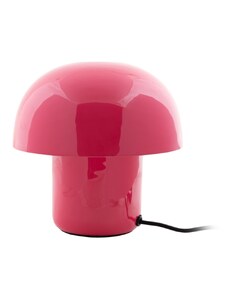 Time for home Růžová kovová stolní lampa Champignon mini