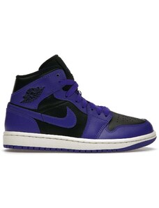 Jordan 1 Mid Purple Black (Women's)