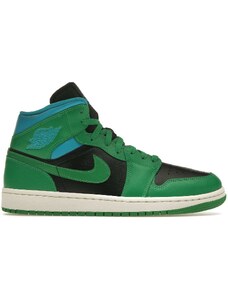 Jordan 1 Mid Lucky Green Aquatone (Women's)