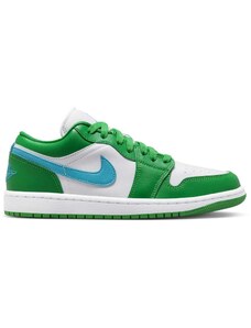 Jordan 1 Low Lucky Green Aquatone (Women's)