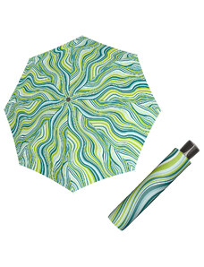 Doppler Mini Fiber FRESH - dámský skládací deštník zelená