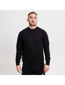 Guess aldwin sweatshirt crew neck BLACK