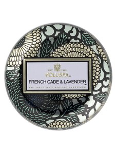 VOLUSPA vonná svíčka v plechovce French Cade Lavender, Malá