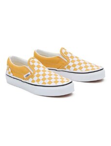 Dětské tenisky Vans UY Classic Slip-On žlutá barva