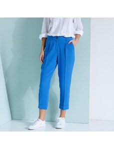 Blancheporte 7/8 úzké kalhoty modrá 42
