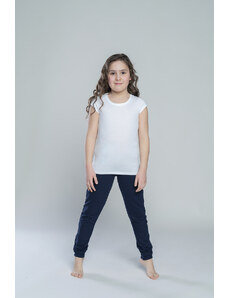 Italian Fashion Dívčí tričko Tola s krátkým rukávem - bílé