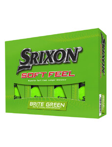 Srixon ball Soft Feel Brite 23 2-plášťový Easter - Green zelený 3ks