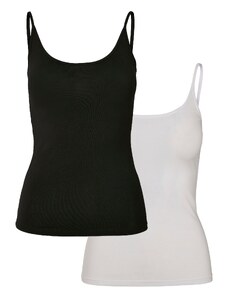 UC Ladies Dámský Basic Top 2-Pack černá + bílá