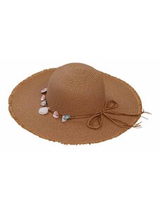 Karfil Hats Dámský letní klobouk Adeline hnědý