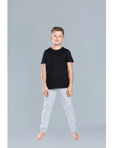 Italian Fashion Chlapecké tričko s krátkým rukávem Tytus - černé