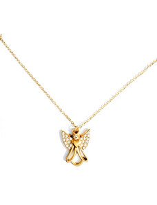 ORNAMENTI Pozlacený náhrdelník Angel gold