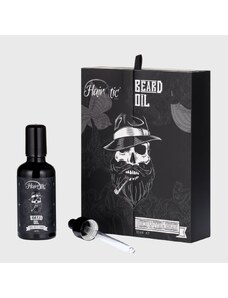 Hairotic Beard Oil vyživující olej na vousy s roll-on aplikátorem, magnetický box 50 ml