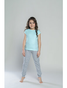 Italian Fashion Dívčí tričko Tola s krátkým rukávem - pistáciové