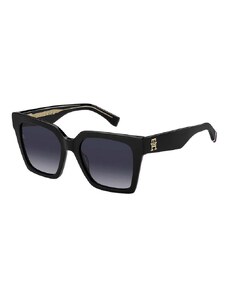 Sluneční brýle Tommy Hilfiger dámské, černá barva, TH 2100/S