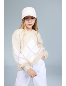 DEFACTO Girl Regular Fit Crew Neck Pullover