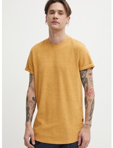 Bavlněné tričko G-Star Raw oranžová barva
