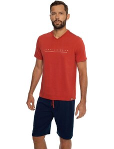 Esotiq & Henderson Pánské pyžamo 41290 Emmet red